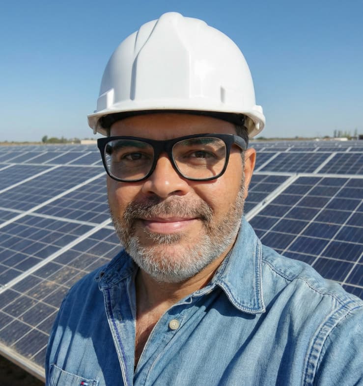 Eng. Jean Belmok acompanhando instalação de carregador elétrico em São José dos Campos